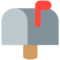 Closed Mailbox With Raised Flag emoji on Mozilla
